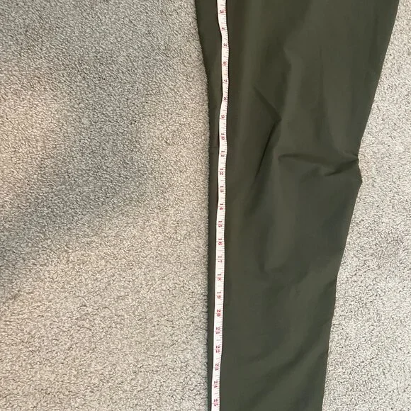 Lululemon Men’s Classic-Tapered Fit Pique Trouser – Green, Size M - Picture 6 of 6